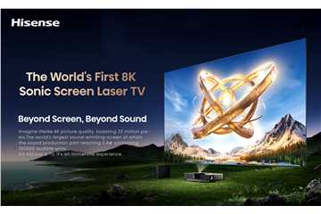 Hisense Laser TV's lineup of 100-inch giant screens debut at IFA, winning "Gold Award for Large Screen Display Technology"