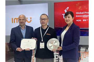 IMOU brings latest security innovation technologies to IFA 2024 and takes home the award for energy-saving innovative technology